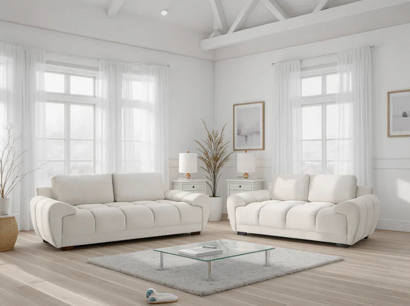 Azzuro  Fabric 3+2 Seater Sofa Set