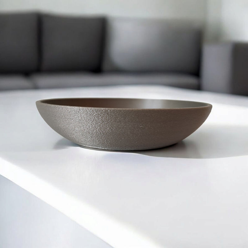 Modern Fuzzy Coin & Key Tray | Flat Minimalist Catchall