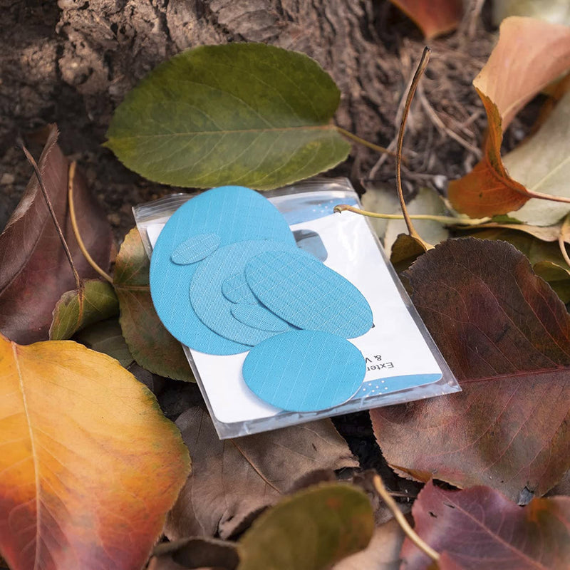 Repair Patches (30+ Colours) for Puffer Jackets, Tents, Upholstery - Stick On, Waterproof, Tear-Cold-Heat-Resistant