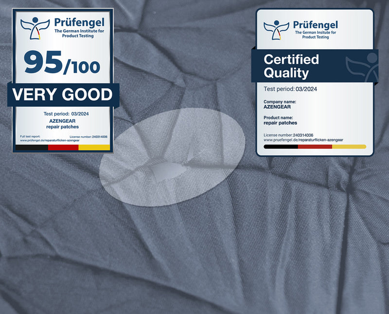 Repair Patches (30+ Colours) for Puffer Jackets, Tents, Upholstery - Stick On, Waterproof, Tear-Cold-Heat-Resistant