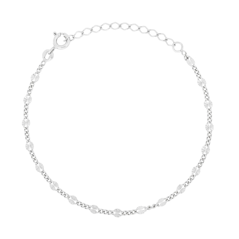 Starburst Silver Bracelet