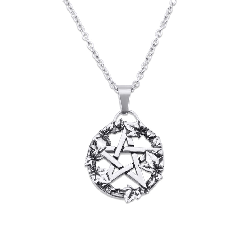 Green Witch Pentacle Necklace