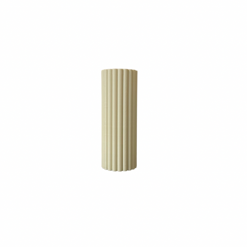 Terra Ribbed Vase