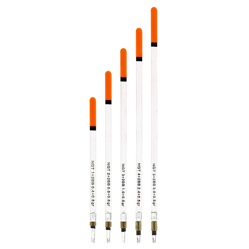 NGT 5 Pack Loaded Waggler Floats