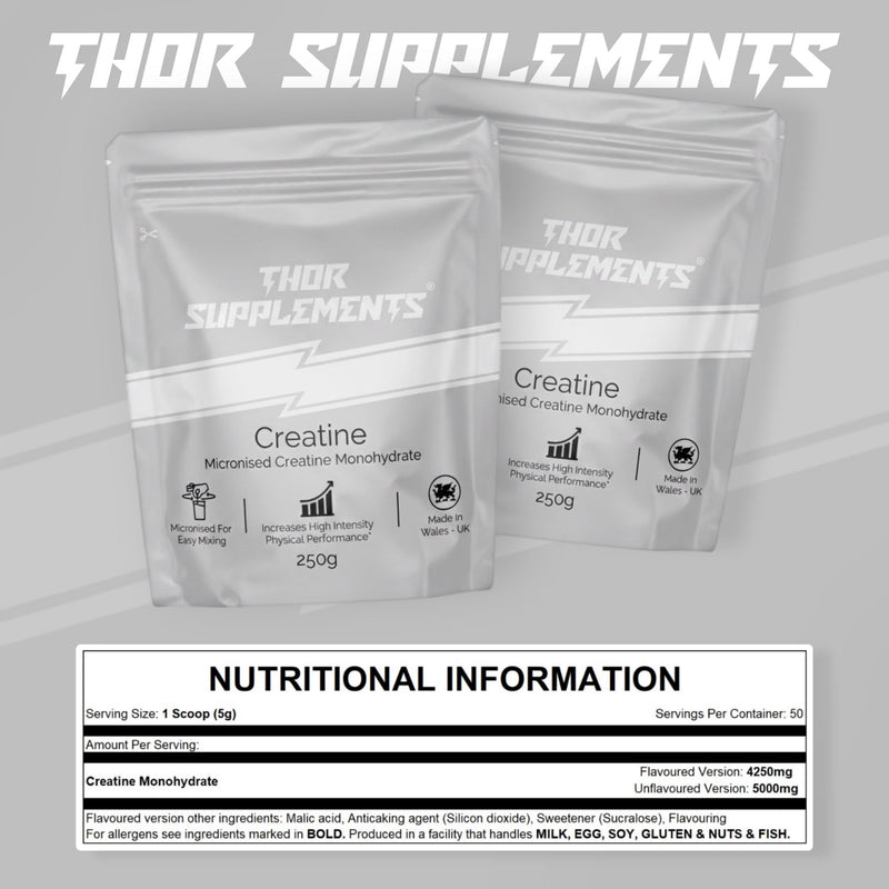 Creatine Monohydrate Powder | 250g