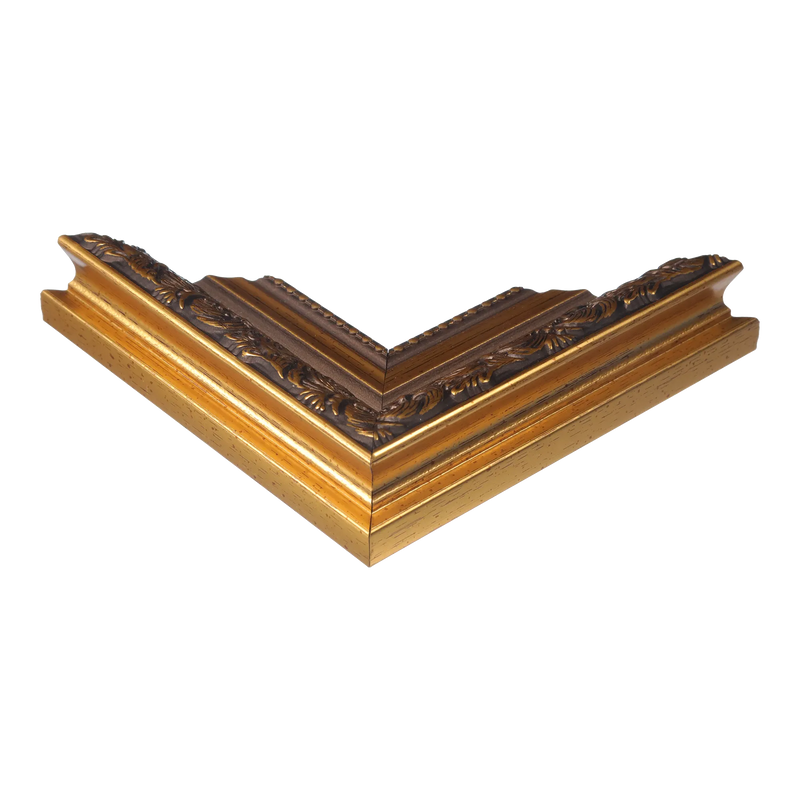 Baroque I Gold Picture Frame, 14x18"