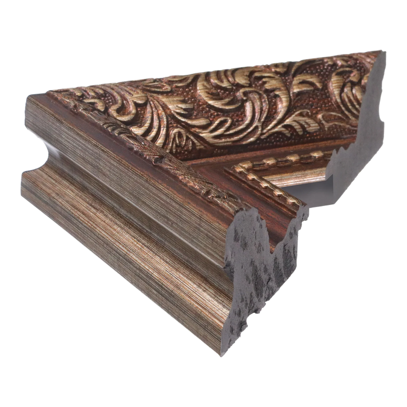 Baroque II Bronze Picture Frame, 12x15"