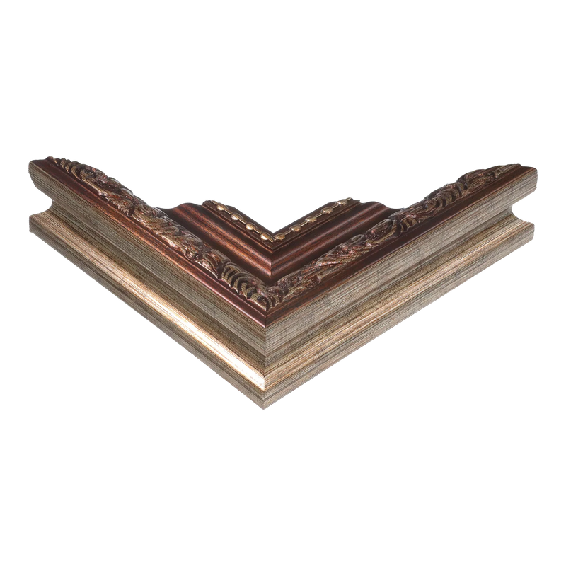 Baroque II Bronze Picture Frame, 12x18"