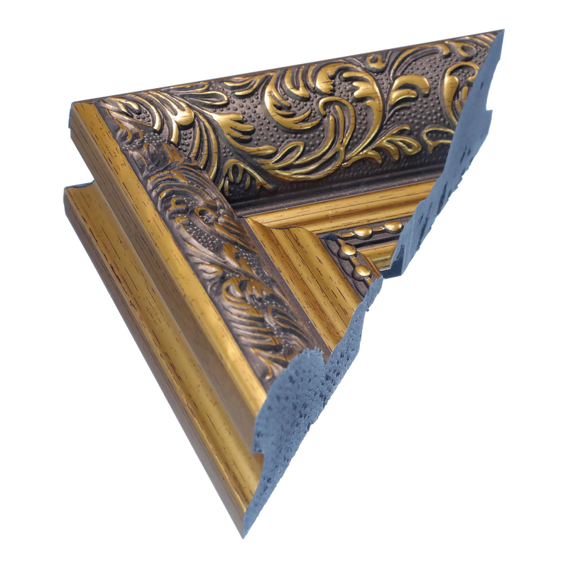 Baroque II Gold Picture Frame, 4x6"