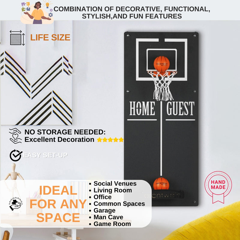 Classic Basketball Wall Game
