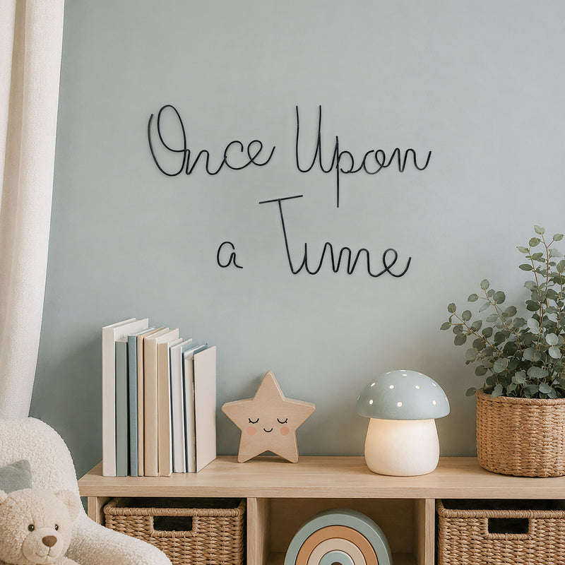 Once Upon a Time Wire Wall Sign