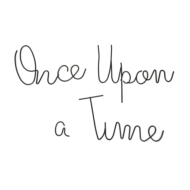 Once Upon a Time Wire Wall Sign