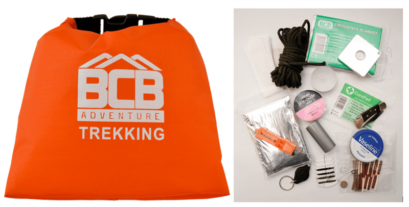 BCB Lightweight  Trekking Essentials Survival  Kit
