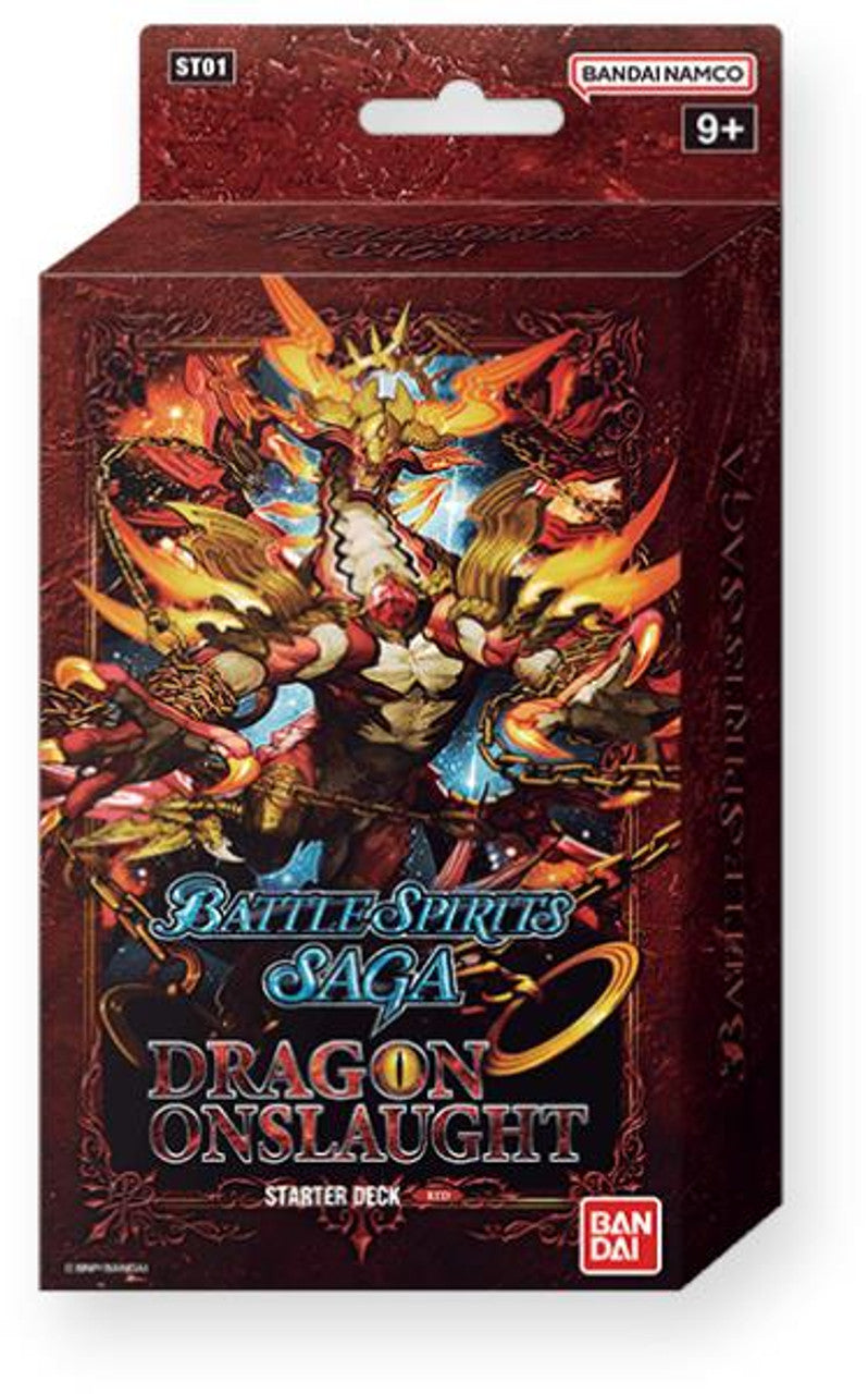 Battle Spirits Saga TCG: Dragon Onslaught - Red Starter Deck 01