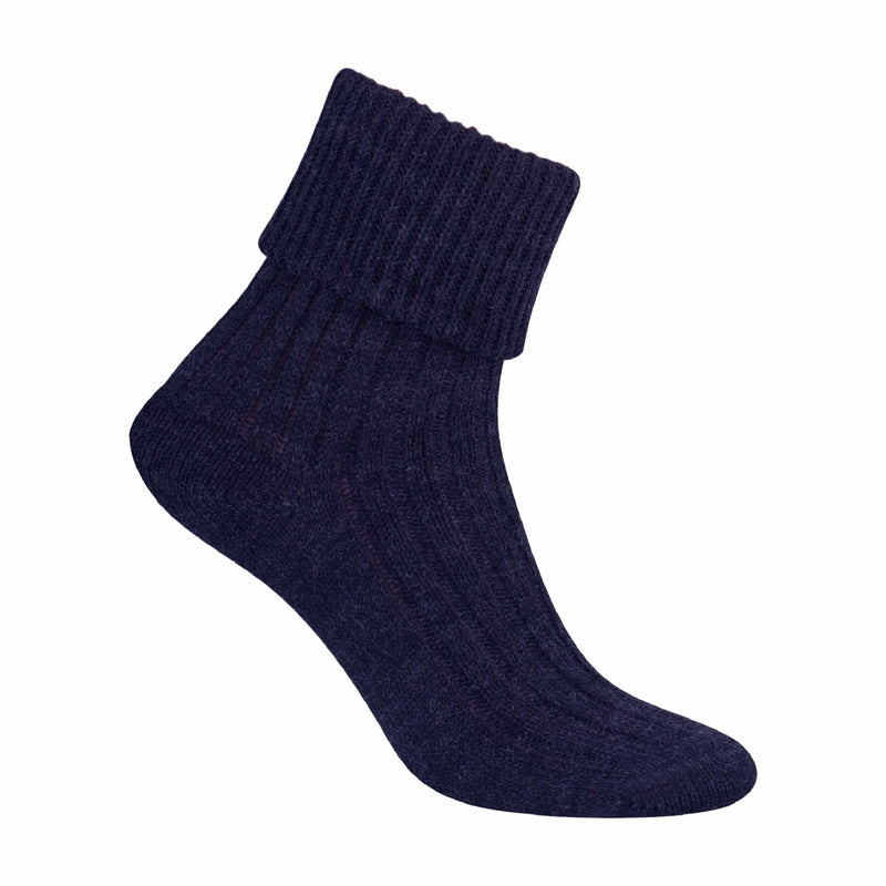 3 Pack Ladies Cosy Wool Bed Socks (2 Sizes)