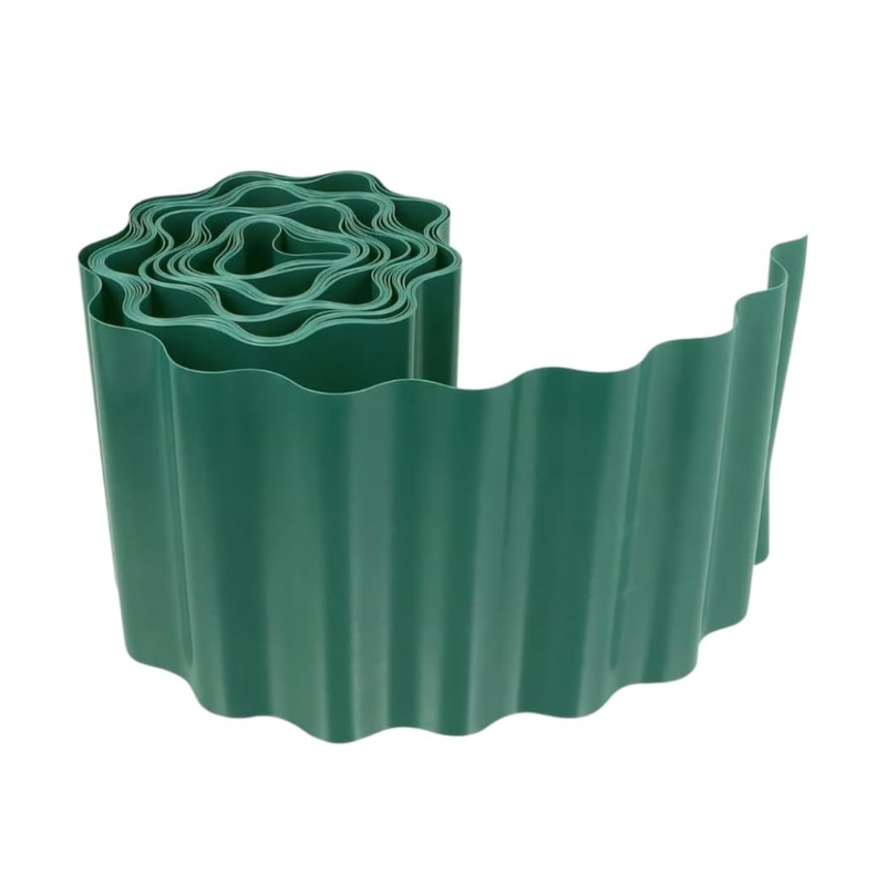 30M x 15cm Strong Plastic Garden Edging Border Roll