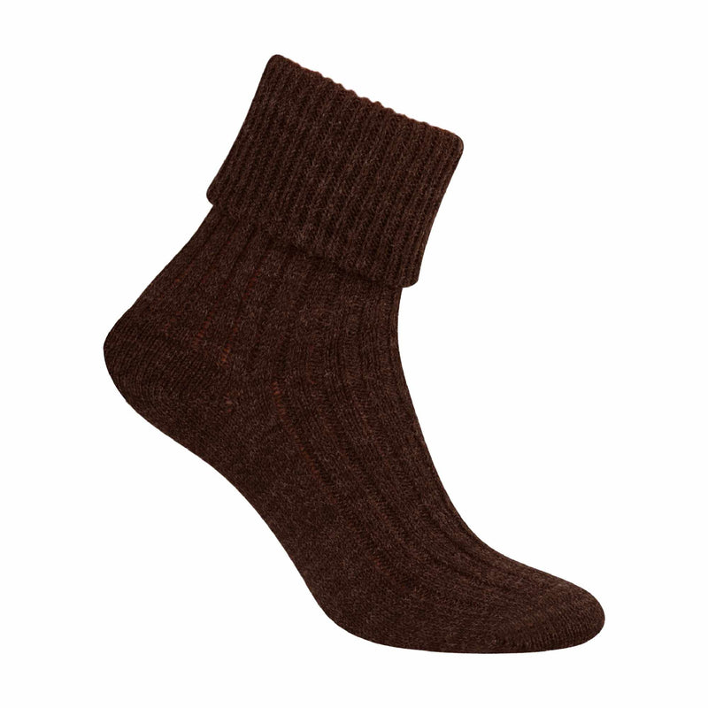3 Pack Ladies Cosy Wool Bed Socks (2 Sizes)