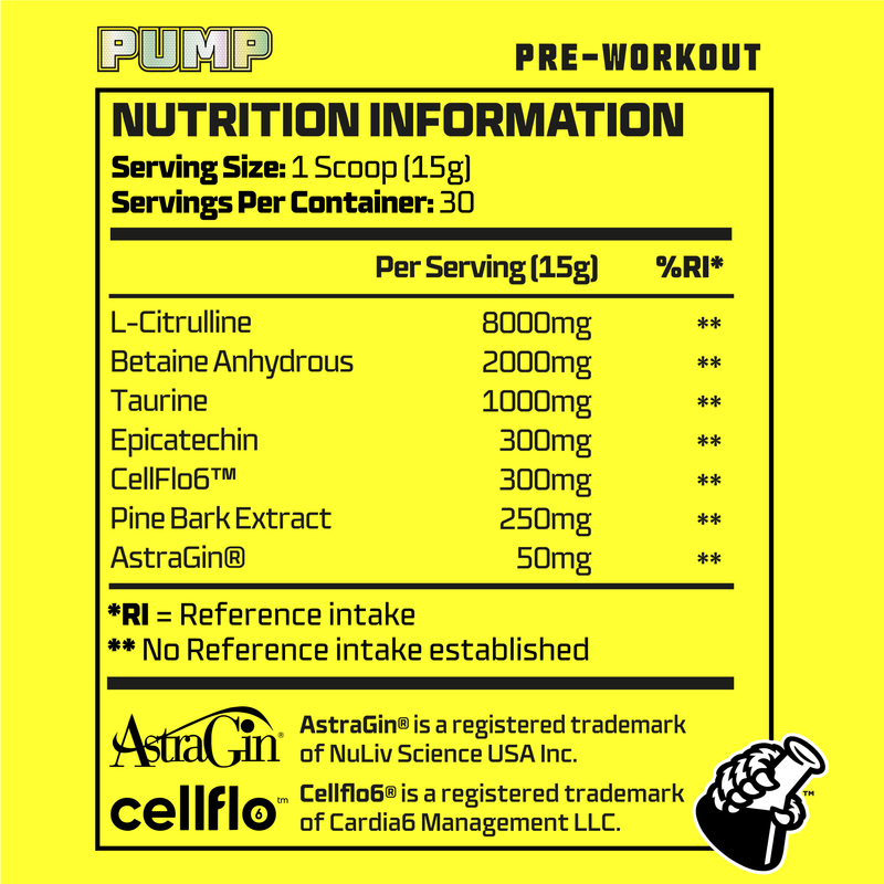 BEAST PUMP Stimulant Free Pre-Workout