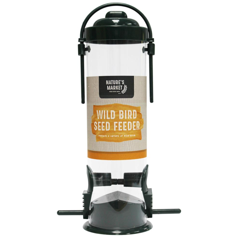 Green Seed Feeder + 1kg seed