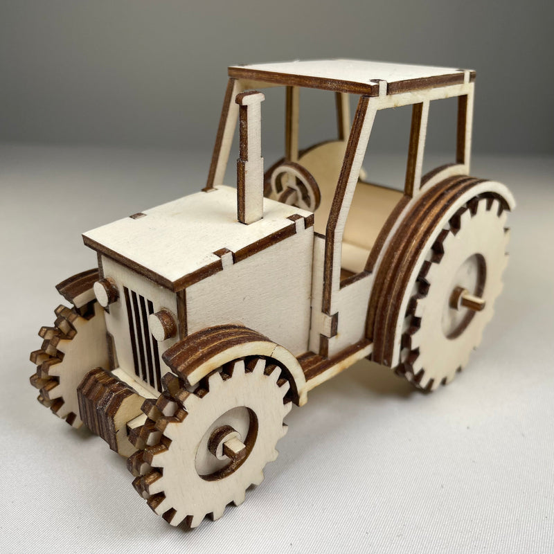 Tractor Puzzle - Flatpack Model Kit