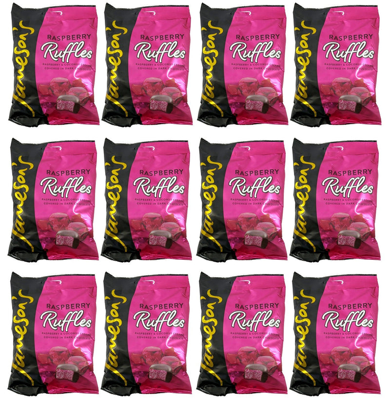 12 x Jamesons Raspberry Ruffles Bag - 135GM