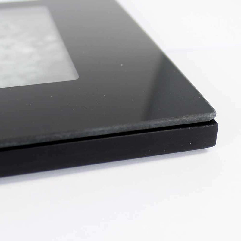 Kenro 8x6 Glass Frame - Black