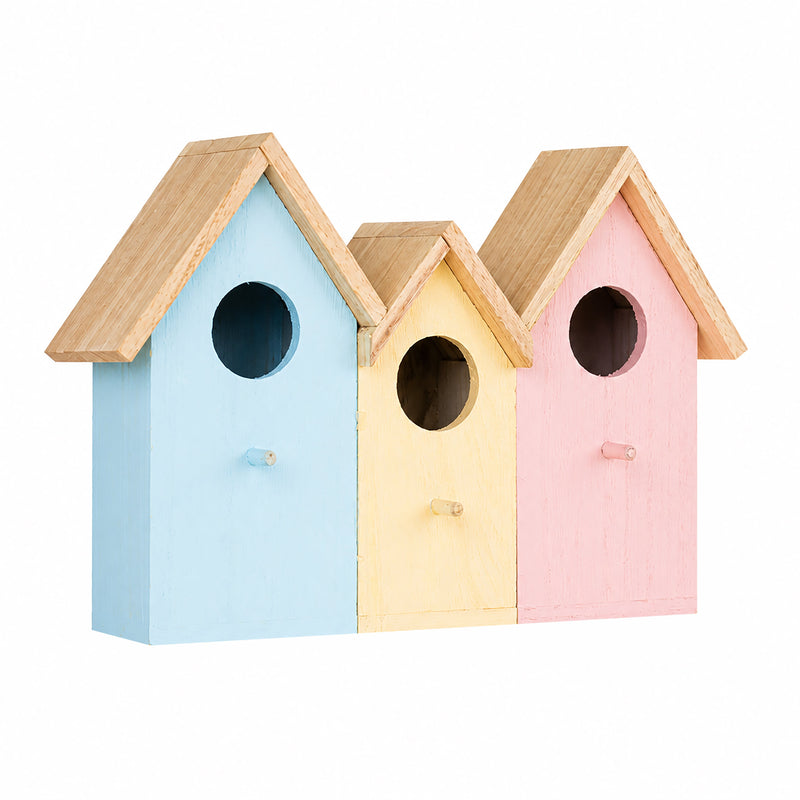 3 in 1 Garden Bird House Feeder & Nesting Box