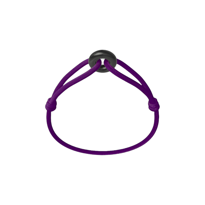 Black Soho Cord Bracelet