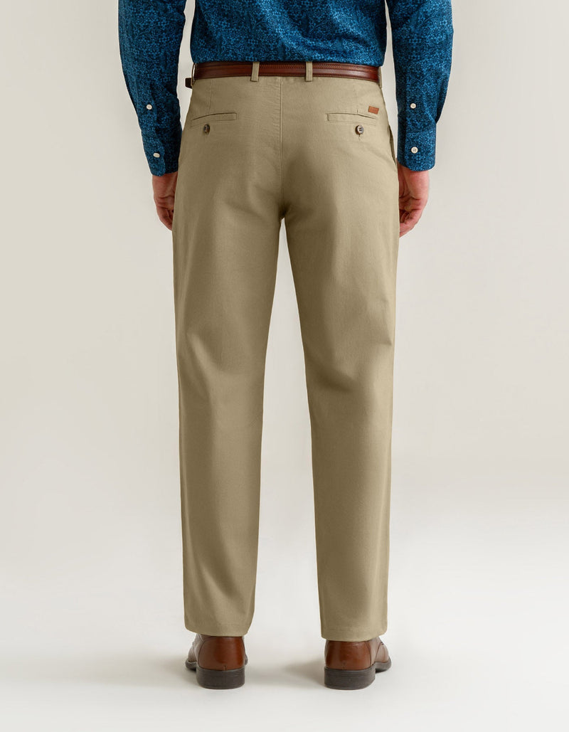 Easy Care Chinos – Khaki