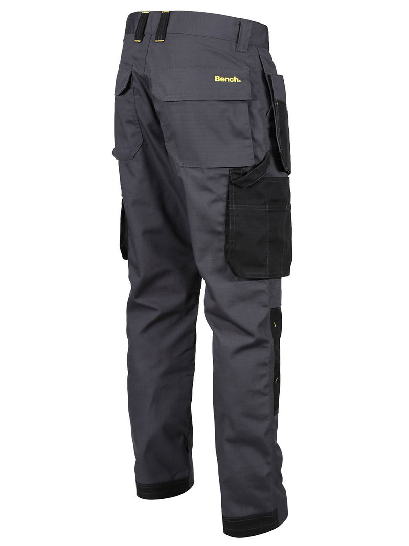 Bench Workwear Grey Dallas Ripstop Holster Trouser