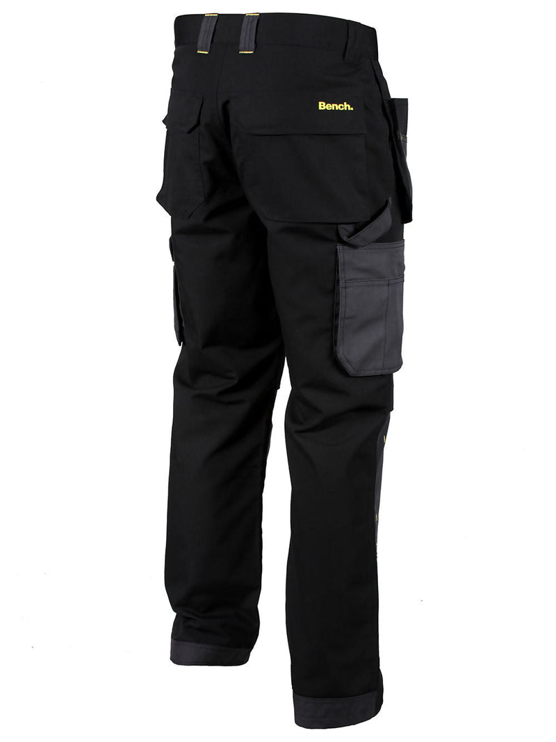 Bench Workwear Black Boston Holster Trouser