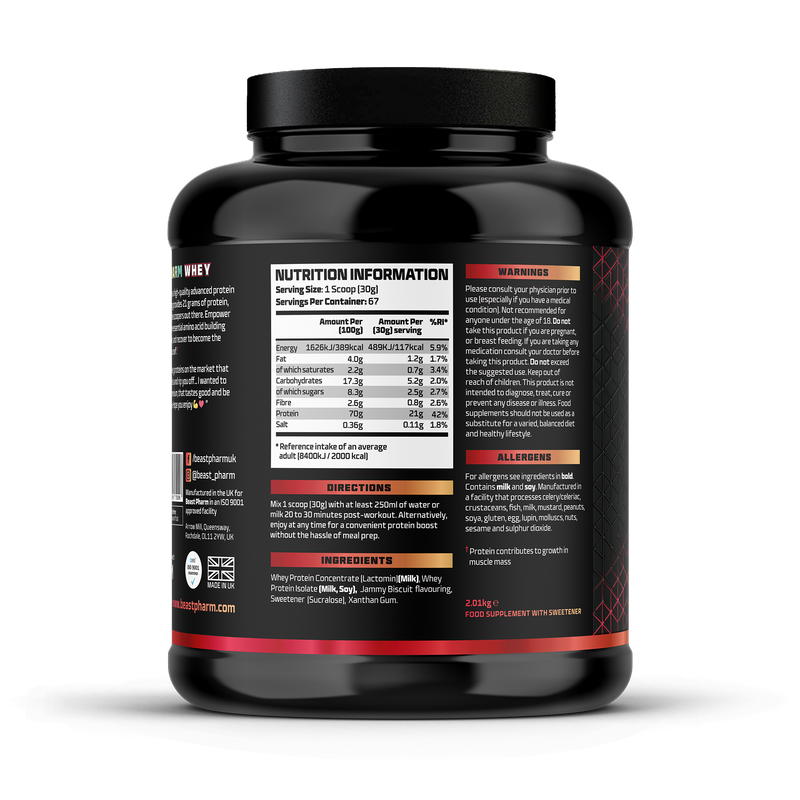 BEAST WHEY Premium Protein Complex 2.01kg