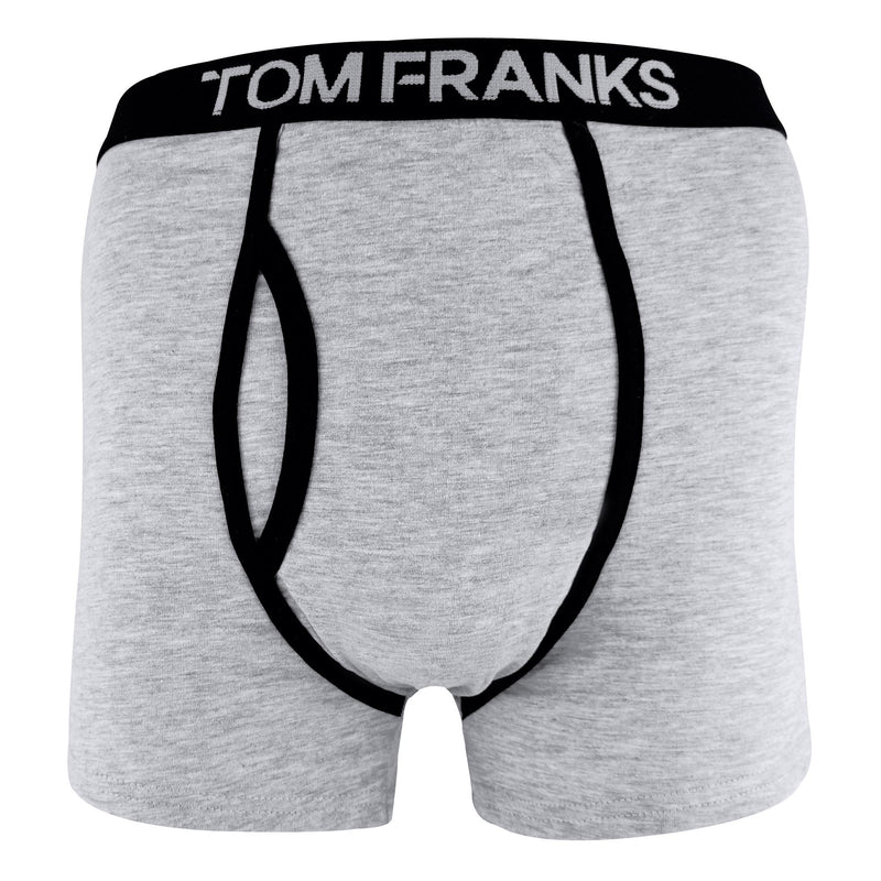 2 Pack Mens Cotton Rich Keyhole Hipster Trunks Boxers in Gift Box