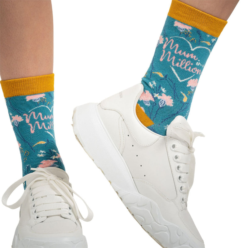 2 Pack Ladies Bamboo Socks for Mum in Gift Box
