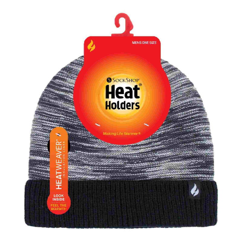 Mens Thermal Knitted Beanie Hat for Winter