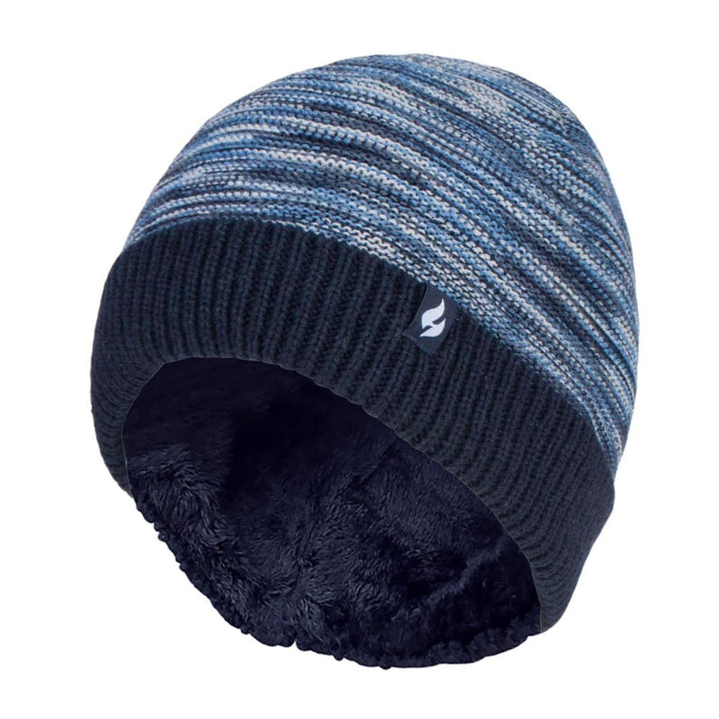Mens Thermal Knitted Beanie Hat for Winter