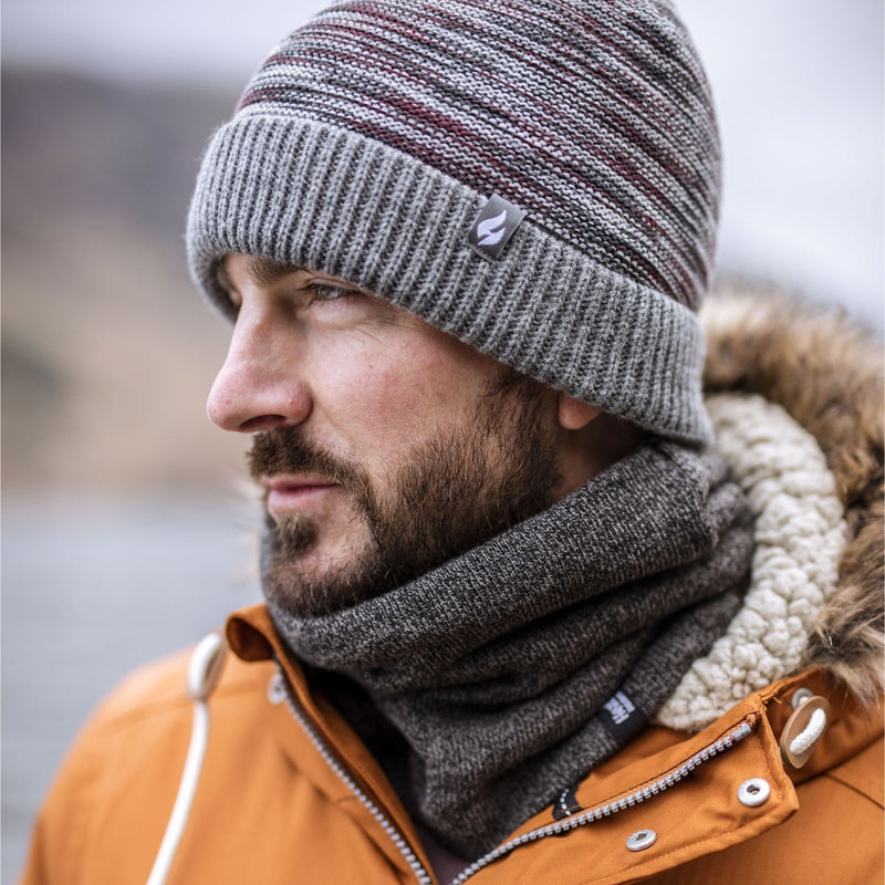 Mens 2.6 TOG Soft Fleece Lined Thermal Winter Neck Warmer