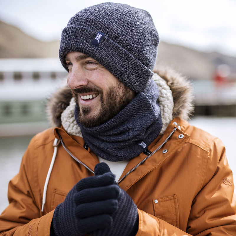 Mens 2.6 TOG Soft Fleece Lined Thermal Winter Neck Warmer