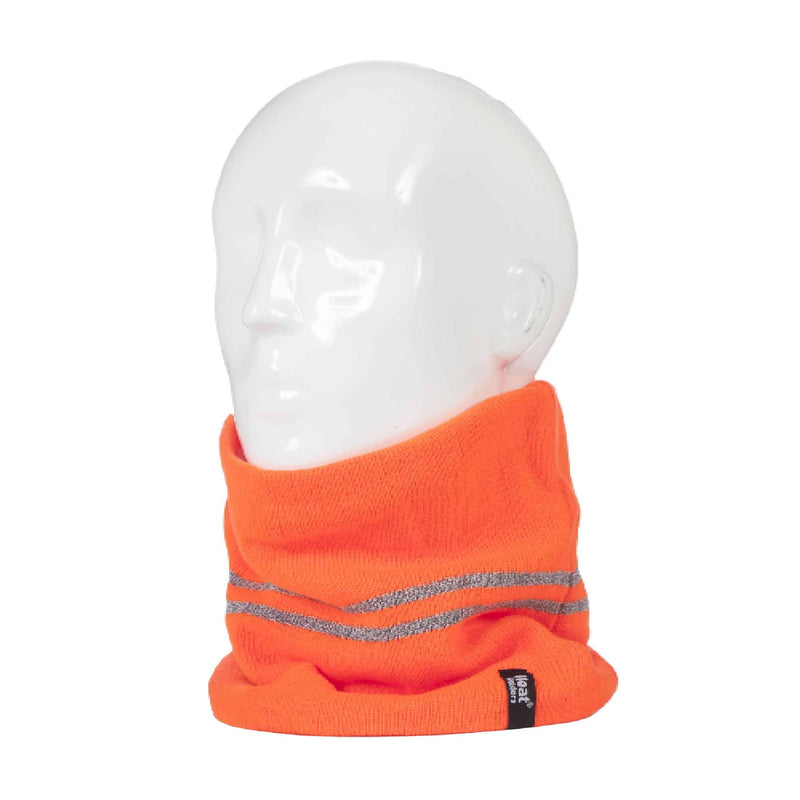 Mens Hi Vis Reflective Soft Fleece Lined Thermal Winter Neck Warmer