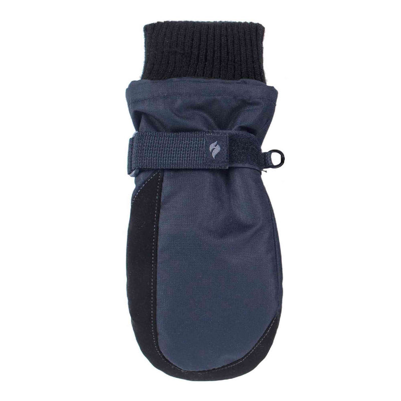 Childrens Soft Shell Winter Fleece Lined Waterproof Thermal Snow Ski Mittens