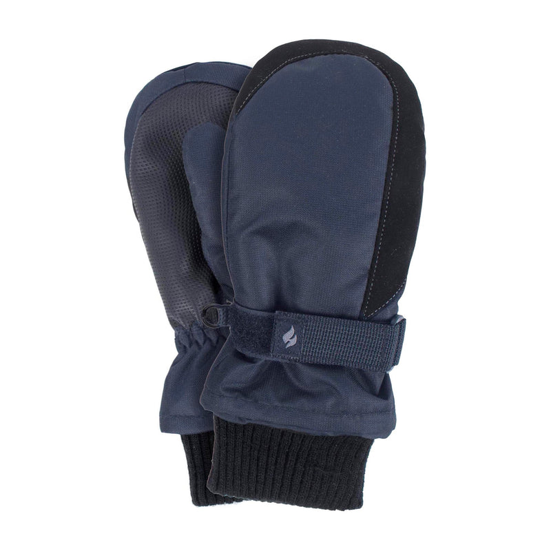 Childrens Soft Shell Winter Fleece Lined Waterproof Thermal Snow Ski Mittens