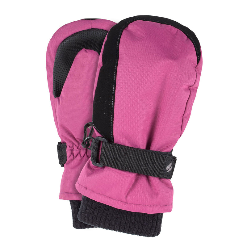 Childrens Soft Shell Winter Fleece Lined Waterproof Thermal Snow Ski Mittens