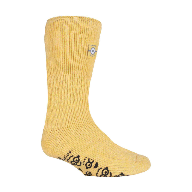 Childrens Character Themed Non Slip 2.3 Tog Thermal Slipper Socks
