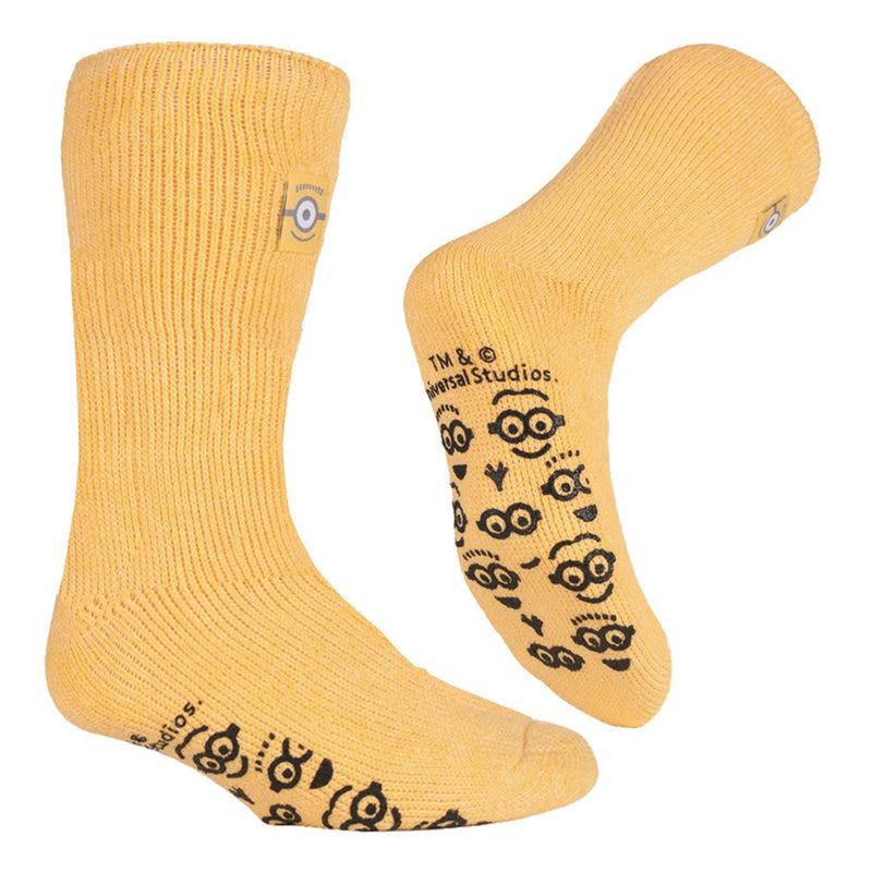 Childrens Character Themed Non Slip 2.3 Tog Thermal Slipper Socks