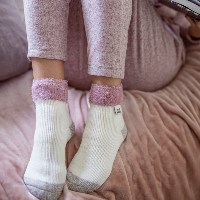 Ladies Extra Fluffy Thermal Bed Socks for Lounging Around