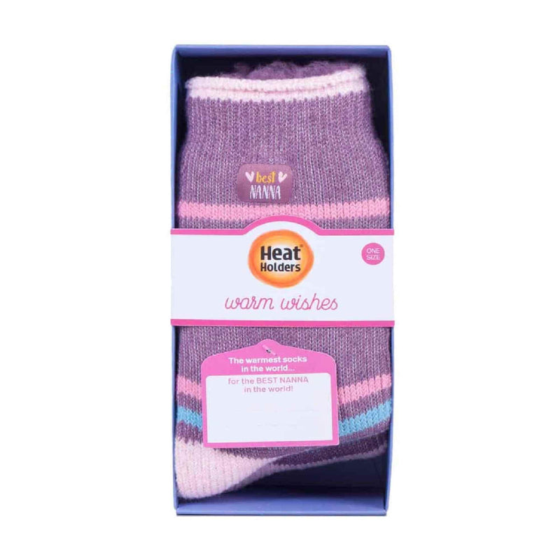 Ladies Warm Fleece Lined Fluffy Thermal Socks for Mum & Grandma