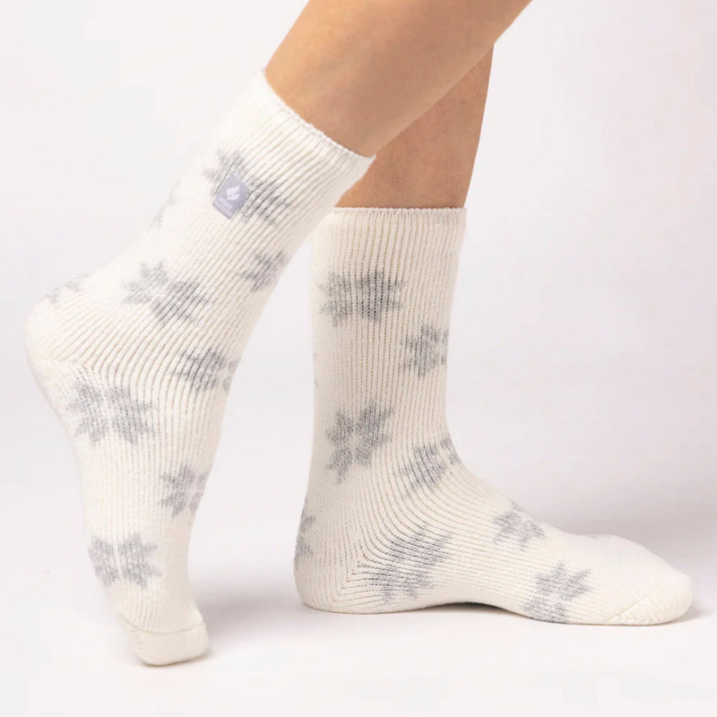 Ladies Jacquard Thermal Socks for Winter
