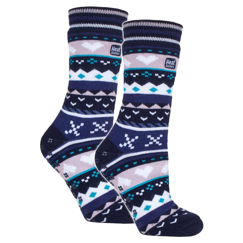 2 Pairs Womens Soul Warming Socks with Grips