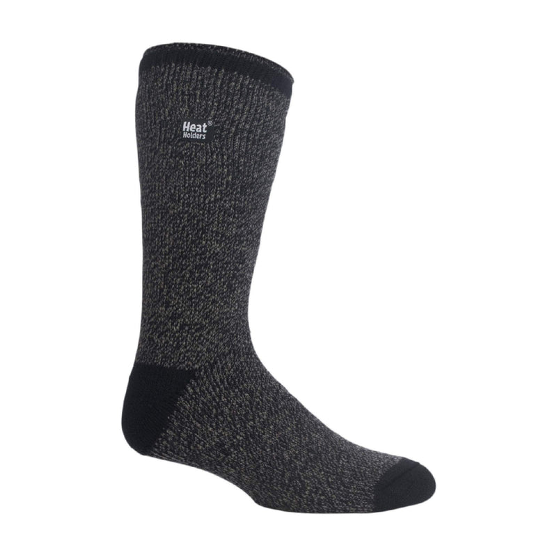 Mens Plain Twist Patterned Thick Winter Warm Thermal Socks
