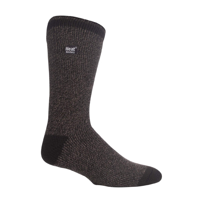Mens Plain Twist Patterned Thick Winter Warm Thermal Socks